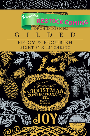 Figgy & Flourish IOD Foil Transfer 8x12 Pad™-Iron Orchid Designs